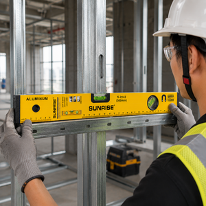 Niveau laser professionnel auto-nivelant SUNRISE 360° à faisceau jaune, 12 lignes croisées, outil de mesure haute précision pour la construction - Product Image 3