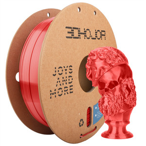 Custom made 3D Printer Filament PLA <b>Silk</b> Single or Dual Color 1.75mm Net Weight 1kg Multiple Colors Available - Product Image 3