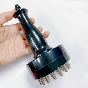 Accesorios para masajeador bioeléctrico, cepillo meridianal con mango y púas metálicas para terapia de masaje Gua Sha - Product Image 1