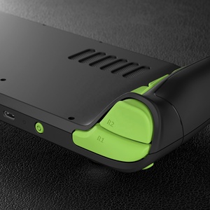 EXtremeRate – Boutons de remplacement complets personnalisés verts (D-pad, gâchettes, touches d'action) pour console portable Steam Deck LCD - Product Image 6