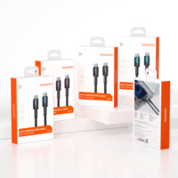 Toocki 100W 5 A Emark USB C PD Cable de carga rápida PD Cable 100W Tipo C a C 5A PP Cable DE DATOS trenzado 1m/2m/3m
