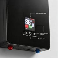 Chauffe-eau électrique mural sans réservoir 5500W, eau chaude instantanée, chauffe-eau à économie d'énergie pour salle de bain, appartement