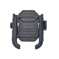 Support de téléphone universel pour moto, scooter, vélo, rotatif à 360 degrés, noir, anti-vibrations, pour moto