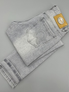 Hochwertige Europäische <span class=keywords><strong>Jeans</strong></span> für Herren Frühling und Herbst Neue Modetrend-Marke Gerades Bein Elastische Hose Lässig Vielseitig - Product Image 6