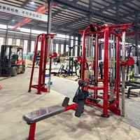 Machine de musculation multifonctionnelle à 8 stations pour centre de fitness