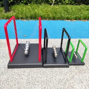 ZD398 boule pendule scientifique ornements mouvement perpétuel jouets de bureau corde en Nylon Newtons berceau balles d'équilibre