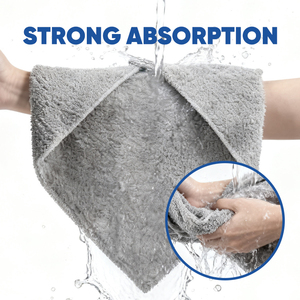 Asciugamano professionale <span class=keywords><strong>in</strong></span> pile corallo che offre risultati cristallini su finestre, specchi e superfici verniciate. - Product Image 5