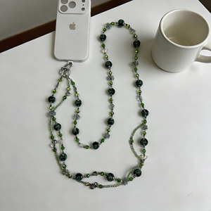 Chaîne de téléphone longue avec perles lumineuses LuxuriousDuty, mains libres, <span class=keywords><strong>portable</strong></span>, anti-perte, cordon - Product Image 4