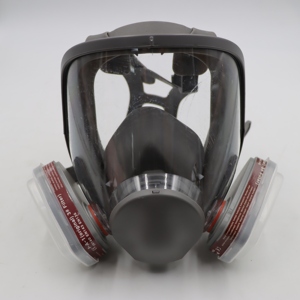 Full Face <strong>Respirator</strong> Gas Mask, Silicone Mask with Activated <strong>Carbon</strong> <strong>Filters</strong> for Spray Painting &amp; Chemical Work - Product Image 4