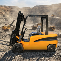 Bestseller 2,5 Tonnen Elektro-Gabelstapler Emissionsfreier Elektro-Hubwagen für Lebensmittelverarbeitung und Werkstattnutzung