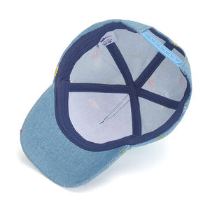 Gorra de Béisbol Deportiva para Niños, Diseño de 5 Paneles, Protección Solar, 100% Algodón, Estampado Animal, Primavera-Verano - Product Image 5