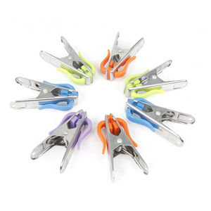 Pinces à <span class=keywords><strong>ressort</strong></span> en plastique robustes en forme <span class=keywords><strong>de</strong></span> A <span class=keywords><strong>pour</strong></span> décors <span class=keywords><strong>de</strong></span> studio photo et bricolage du bois <span class=keywords><strong>pour</strong></span> vêtements et matériel <span class=keywords><strong>de</strong></span> fond en tissu - Product Image 4