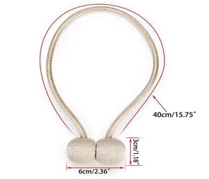 Premium <span class=keywords><strong>Tenda</strong></span> Titolari Tie Backs Magnetico Tiebacks Della <span class=keywords><strong>Tenda</strong></span> <span class=keywords><strong>Clip</strong></span> - Product Image 5