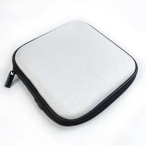 40 Capacity Nylon CD DVD Binder Case Round EVA Molded Album Holder Storing Your Collections