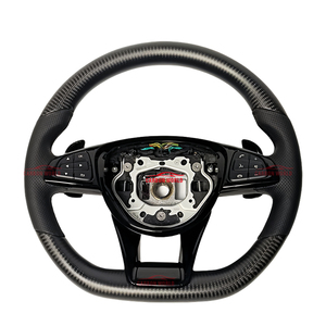<span class=keywords><strong>Volant</strong></span> en fibre de carbone <span class=keywords><strong>Alcantara</strong></span> personnalisé en usine pour Mercedes Benz <span class=keywords><strong>AMG</strong></span> W203 W204 W205 W212 W213 CLS W218 W222 C300 - Product Image 2