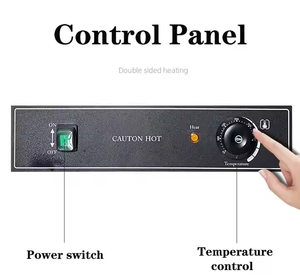 Machine commerciale électromécanique de gâteau de haricot rouge chaud 220V nouvelle condition pour la cuisson de hamburgers roues équipement de collation inclus - Product Image 6