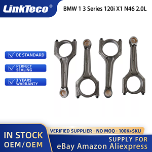 Linkteco Kit rantai mesin membangun kembali, Kit poros engkol Con-Rod piston Timing Chain Kit untuk BMW 1 <span class=keywords><strong>3</strong></span> Series 120i X1 N46 <span class=keywords><strong>2</strong></span>.0L 2005-2012 - Product Image 5