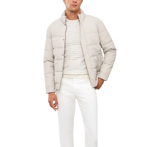 เสื้อโค้ทดาวน์บุผู้ชายคุณภาพสูง ผลิตโดย OEM สำหรับฤดูหนาว แบบสองด้านใส่ได้ ขนาดใหญ่พิเศษ กันน้ำ สวมใส่สบาย มีซิปปิด ทรงปกติ - Product Image 5