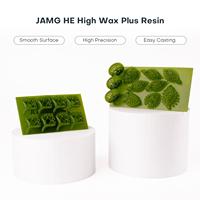 JamgHe 1kg 405 nm Resin Kandungan Lilin Tinggi 60% Polimer untuk Printer 3D DLP LCD Murah JamgHe Resin Lilin untuk Perhiasan yang Dapat Dicetak