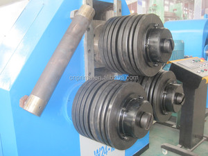 Solido Square/Rotonda In <span class=keywords><strong>Acciaio</strong></span> Bar Profilo Bender Idraulico 3 Rotolo di Tubo di Piegatura Della Macchina - Product Image 3