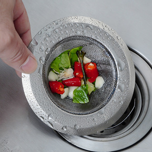 Filtre à évier en acier inoxydable pour cuisine, tamis de vidange pour légumes et déchets alimentaires - Product Image 1