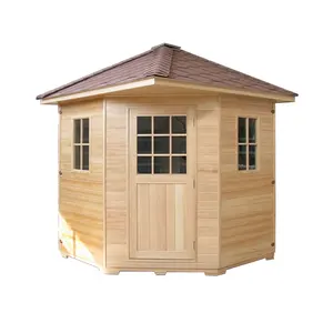 Ideal Sauna açık 5 kişilik fin saunası