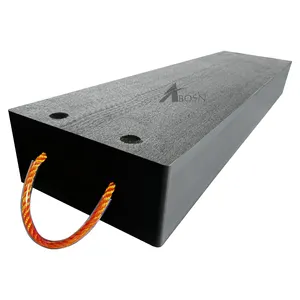 Fabrieksprijs Recyclebaar Uhmwpe Kraan Outrigger Shims Outrigger Pad Gestapeld Blok Voor Zware Kraan