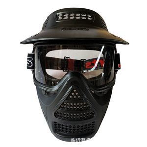 Outdoor Archery Cs Game Tactical Equipment Antifog <strong>Full</strong> <strong>Face</strong> Paintball Game <strong>Mask</strong> with Googles