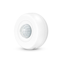 Sensor Gerak PIR Plastik Wi-Fi Tuya Smart untuk Plafon Rumah, Kontrol Aplikasi Smart Life, Jangkauan Deteksi 10m, Strobo, Harga Terbaik