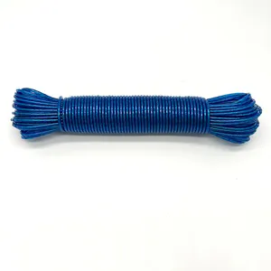 Giá bán buôn PVC nhựa bọc thép dây Rope dây Sling an ninh đẹp PVC tráng với dây thép không gỉ Dây