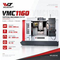 Centre d'usinage vertical CNC multifonction WOJIE VMC1160 pour le fraisage de matrices