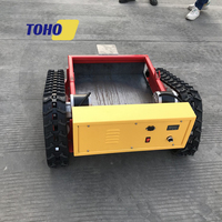 Châssis de robot sur chenilles, tracteur amélioré, châssis de robot sur chenilles en caoutchouc, châssis de robot sur chenilles, véhicule robotisé sur chenilles
