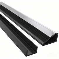 Vente en gros d'usine LiangChen LCPP, profilés de recouvrement de main courante en PVC personnalisés, moulage par extrusion, découpe de feuilles de plastique