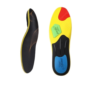 Semelles orthopédiques plates personnalisées avec logo de l'agence d'importation chinoise pour hommes, soutien de la voûte plantaire pour chaussures - Product Image 1