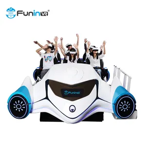 Funin VR 공장 만든 6 좌석 9d 시네마 VR 포드