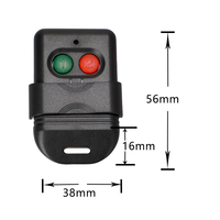 Télécommande sans fil personnalisée populaire à 4 boutons avec code roulant et code d'apprentissage pour porte de garage et parking, étanche