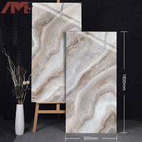 Comptoir en marbre blanc, décoration murale en porcelaine, carreaux de sol en Carrare, pierre frittée
