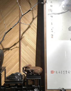 Pannelli Decorativi 3D in Vero Legno di Bambù per Pareti e Soffitti Interni, Design Moderno Naturale Personalizzabile - Product Image 3