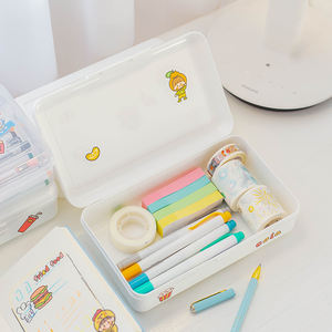 2023 personnalisé moderne <span class=keywords><strong>pas</strong></span> <span class=keywords><strong>cher</strong></span> grande capacité clair Pp étui rigide sublimation plastique <span class=keywords><strong>pop</strong></span> <span class=keywords><strong>it</strong></span> étui à crayons pour l'école/la maison - Product Image 4