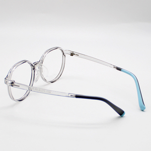 Estudiante Retro Art Anti Blue Ray Gafas TR 90 Marco de silicona suave Gafas ultraligeras para Miopía - Product Image 4