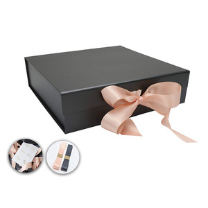 Alta calidad de encargo de lujo negro caja de regalo de embalaje impreso de cajas de papel - Product Image 2