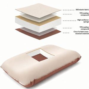 Carpa de Viaje para Exteriores con Colchón de Aire Tipo Queso, Almohada Inflable Automática - Product Image 2