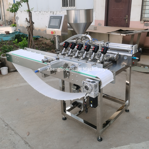 Machine à injecter la confiture de petite capacité, machine à garnir la crème pâtissière, machine multifonction pour garnir le <span class=keywords><strong>chocolat</strong></span>, les croissants et le <span class=keywords><strong>pain</strong></span> - <span class=keywords><strong>Prix</strong></span> - Product Image 3
