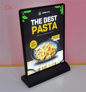 A5 hai mặt bảng-top LED Sạc Hộp đèn cho Nhà hàng Bảng menu A5 - Product Image 2