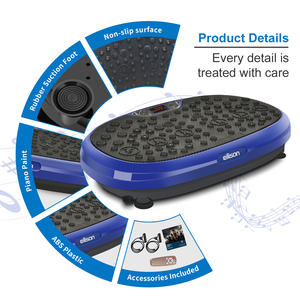 Machine à <span class=keywords><strong>plaque</strong></span> <span class=keywords><strong>vibrante</strong></span> avec panneau de commande LED pour l'exercice physique, favorise la <span class=keywords><strong>circulation</strong></span> <span class=keywords><strong>sanguine</strong></span> - Product Image 4