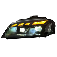 Phares LED SJC Car Parts, style RS, avec feux de jour DRL, montage Plug and Play pour Audi A3 08-12, système d'éclairage populaire