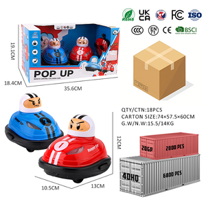 Paquete <span class=keywords><strong>de</strong></span> 2 Autos <span class=keywords><strong>de</strong></span> Juguete con Control Remoto, Luces y Sonidos, Autos <span class=keywords><strong>de</strong></span> Carreras para 2 Jugadores - Product Image 6