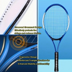 Factory Outlet Raqueta <span class=keywords><strong>DE</strong></span> <span class=keywords><strong>TENIS</strong></span> larga Mini antivibrador Raquetas negras Venta caliente Raquetas <span class=keywords><strong>de</strong></span> <span class=keywords><strong>tenis</strong></span> - Product Image 4