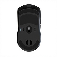 Souris de jeu ultralégère 53g, trois modes, PAW3395, filaire 8K, sans fil 8K avec récepteur 2.4G 8K