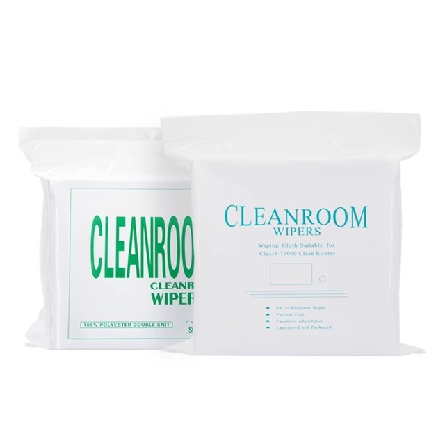 Ultra-Fine Cotton Square Industrial Wiping Cloth Dust-Free Anti-Static Reusable Laboratory Mobile Phone Repair Screen Cleaning